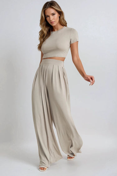 Finally Here Top and Pants Two-Piece Set