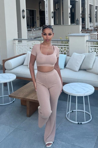 Slay In Your Lane Top and Pants Two-Piece Set