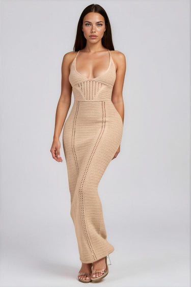You Got It Knit Maxi Dress