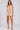 Love In The Air Deep Plunged Draping Mini Dress