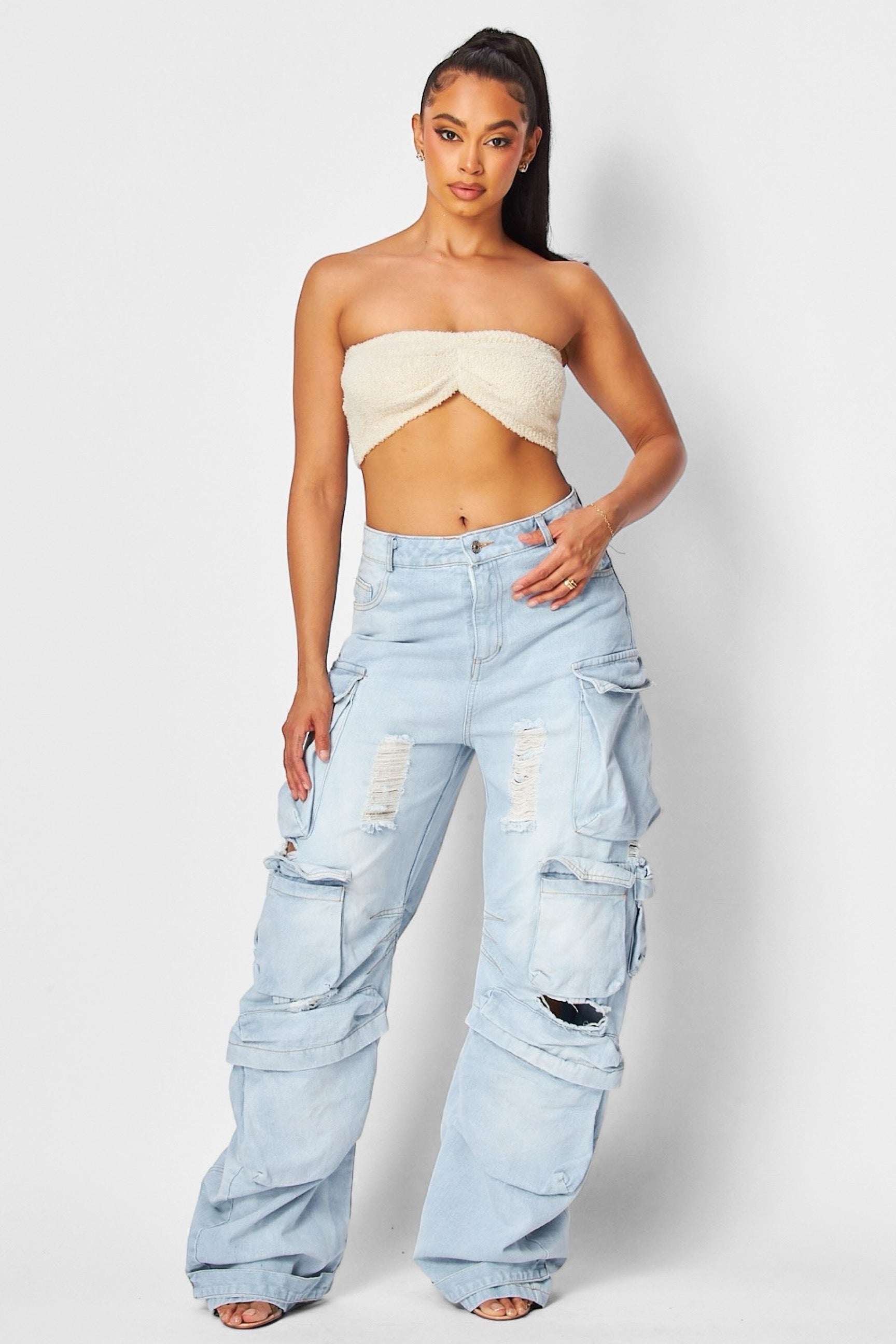 Keep it moving cargo jeans