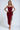 Love comes easy corset front slit maxi dress