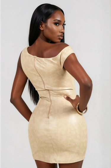 All That I Am Leather Dress