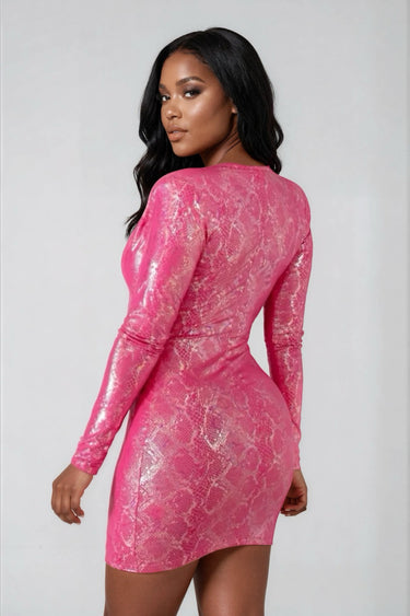 Shine Like Me Mini Dress
