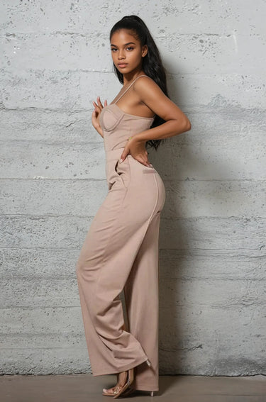 Goaldigger Bustier Blazer and Pants Three-piece Set