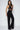 Good behavior pleated bust halter neck jumpsuit