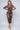 A whole mood mesh print midi dress