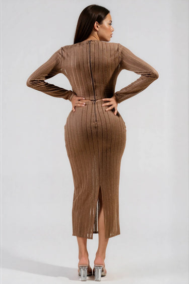 Lets talk Stripe Terry Knit Two-Piece Set