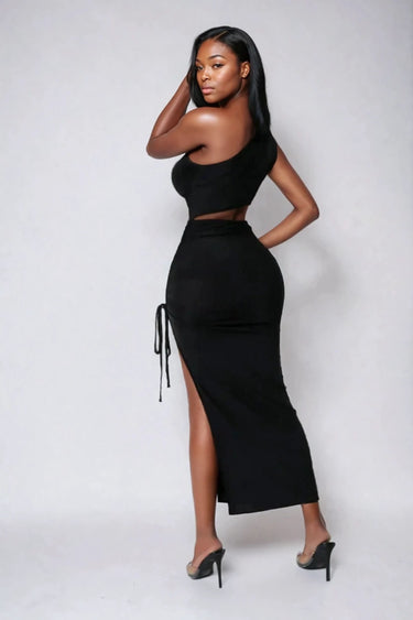 No Control Cut-Out Midi Dress