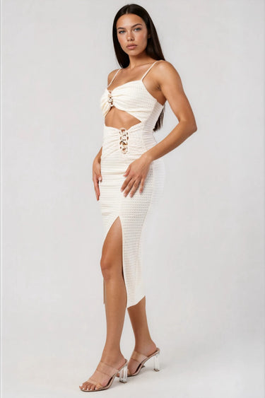 She Is Special Midi Knit Dress