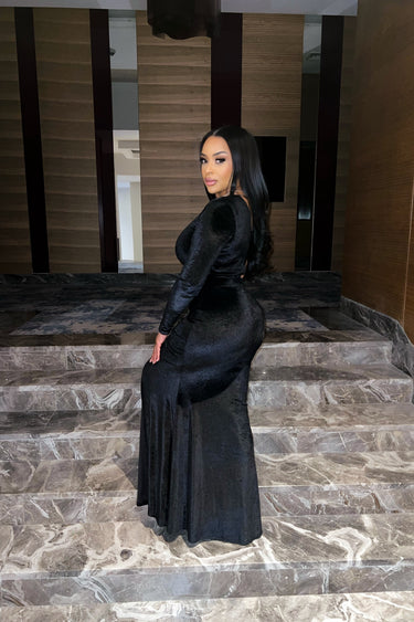 The Very Best Velvet Maxi Dress